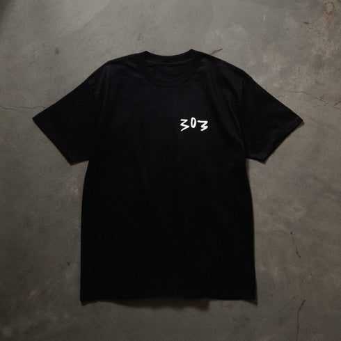 Huf - Huf x 303 Area Code Tee (Black)